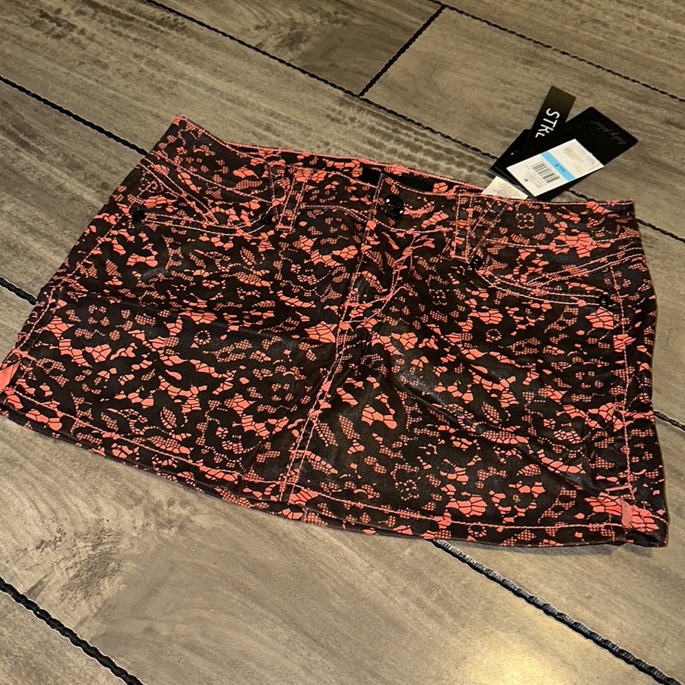Baby Phat - 90s / 2000s Y2K - Micro Mini Skirt